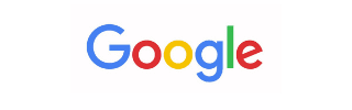Company logo for Google 