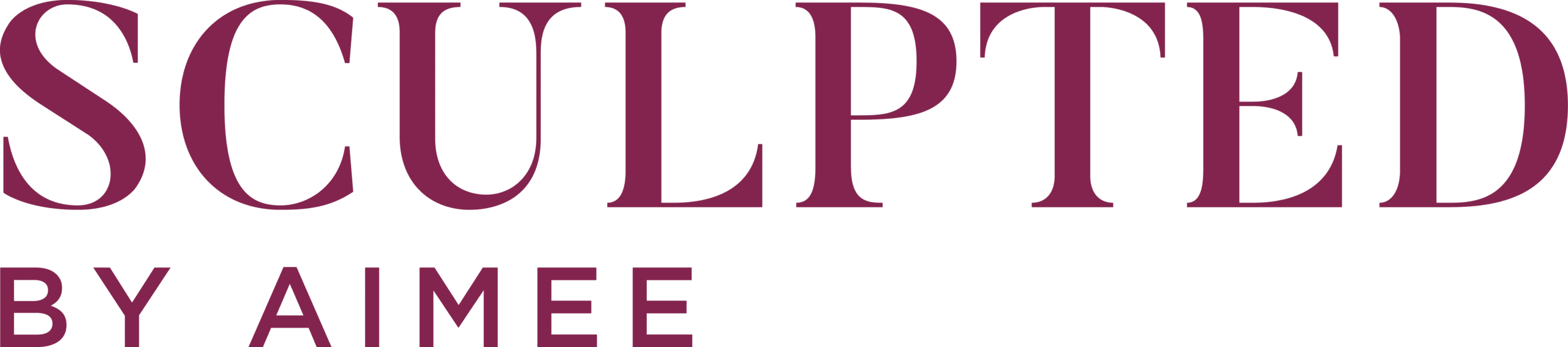 Company logo for Sculpted by Aimee