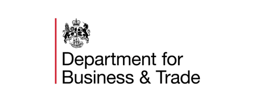 Logo for The Department for Business and Trade