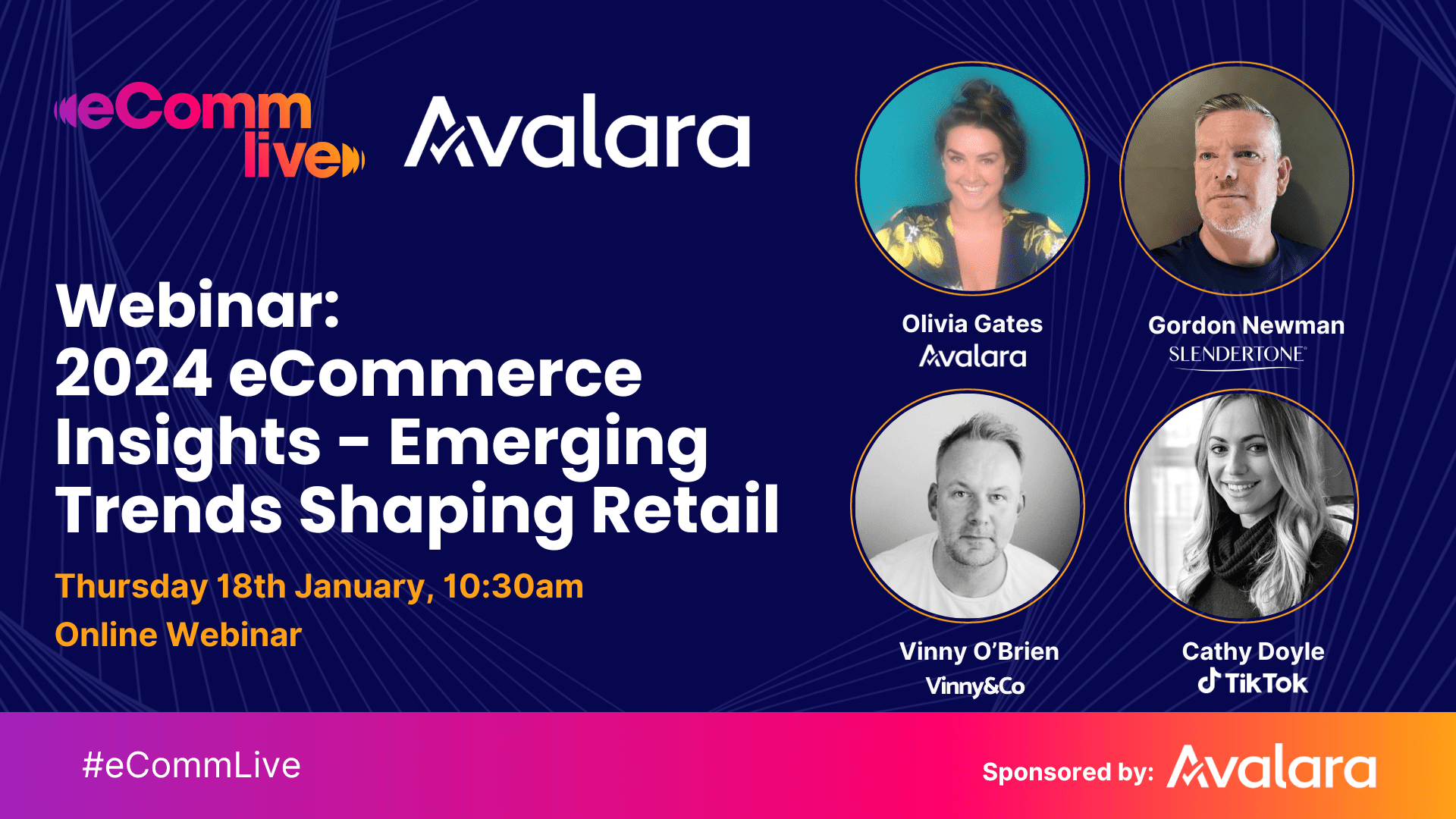 Webinar: 2024 eCommerce Insights – Emerging Trends Shaping Online Retail (Available On Demand)